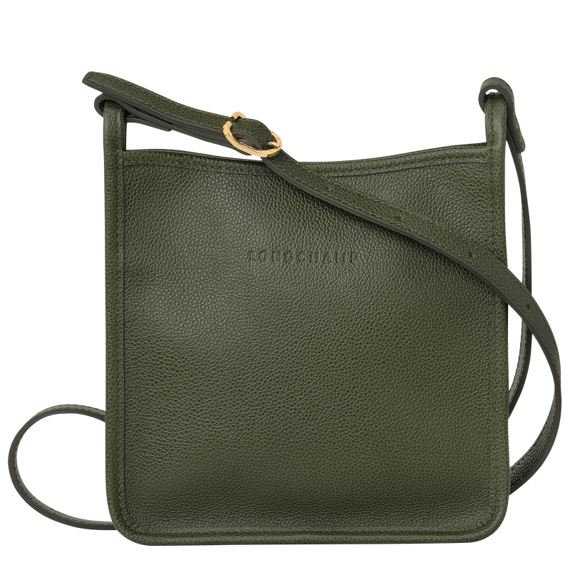 Le Foulonné S Crossbody bag , Khaki - Leather  - View 1 of 5