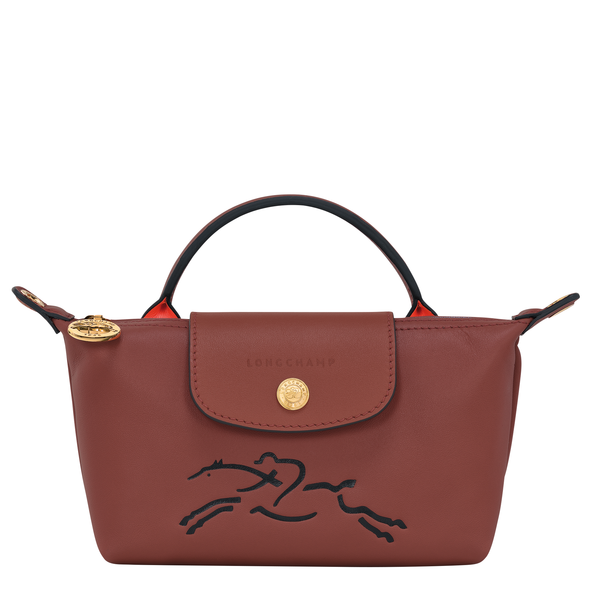 Longchamp Womens Hobo Bag Official Website UAE - Le Pliage Xtra S Leather  Brown