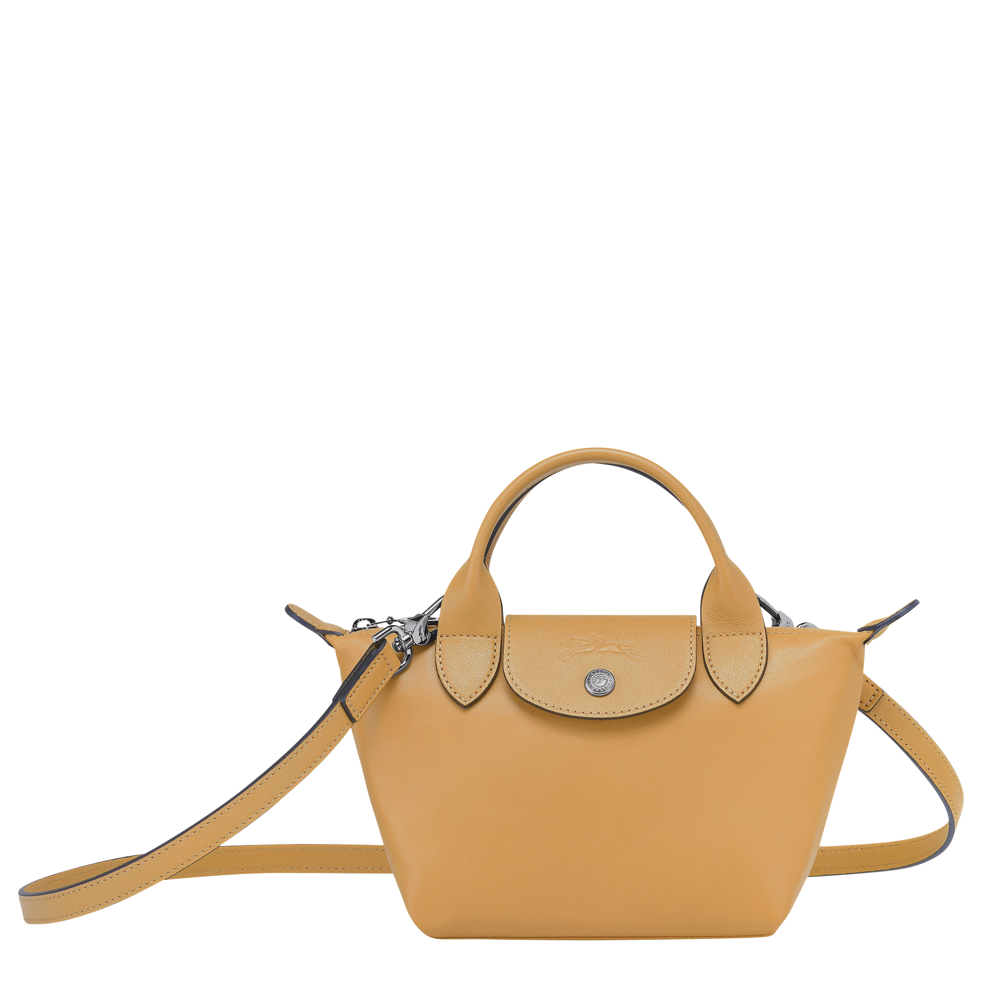 Top handle bag XS Le Pliage Cuir Honey 