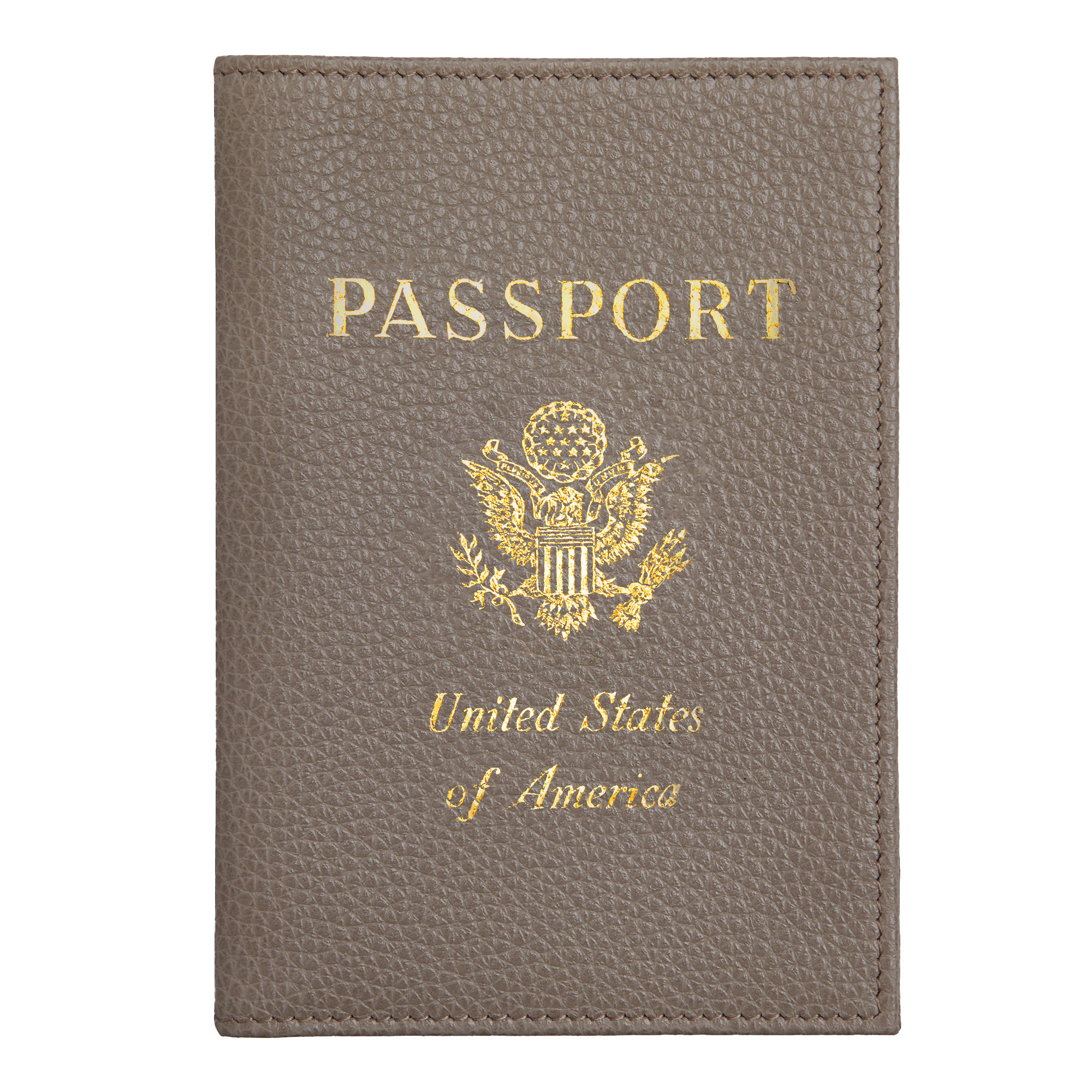 Passport cover, Turtledove - View 1 of
2 - zoom in Le Foulonné Passport cover, Turtledove