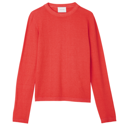 Sweater , Aardbei - Tricotkleding - Weergave 1 van  2