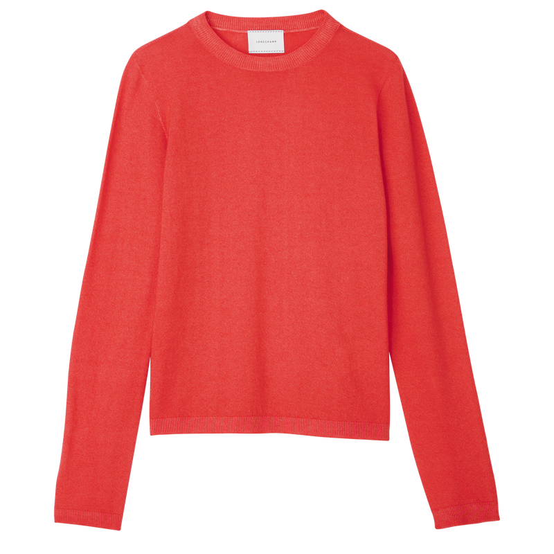 Sweater , Aardbei - Tricotkleding  - Weergave 1 van  2