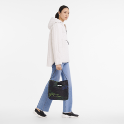 Roseau Essential L Bucket bag , Black - Canvas