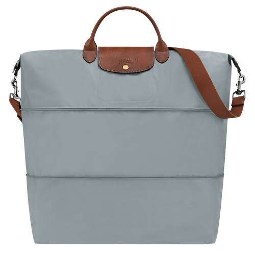 Erweiterbare Reisetasche Le Pliage Original , Recyceltes Canvas - Stahl - Ansicht 1 von 7