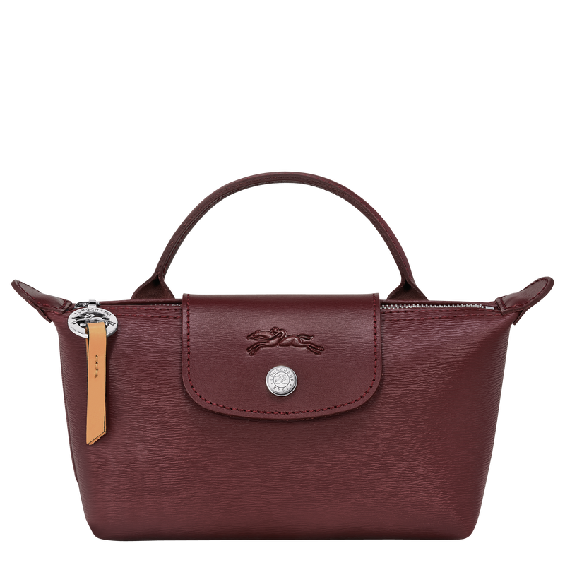Le Pliage City 附提把的小袋子 , 深紫色 - 帆布  - 查看 1 4
