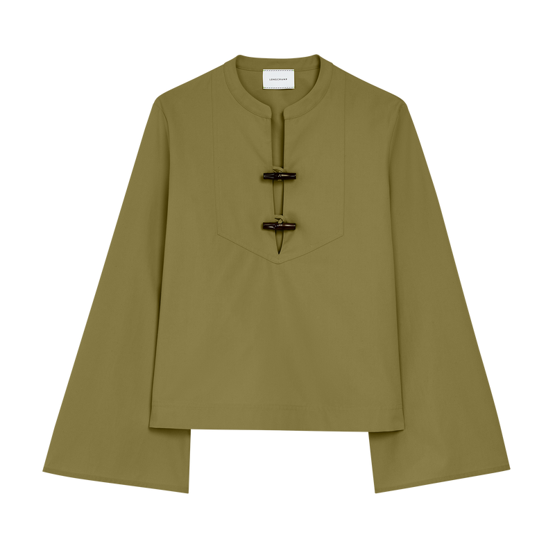 Shirt , Lichen - Cotton poplin  - View 1 of  5