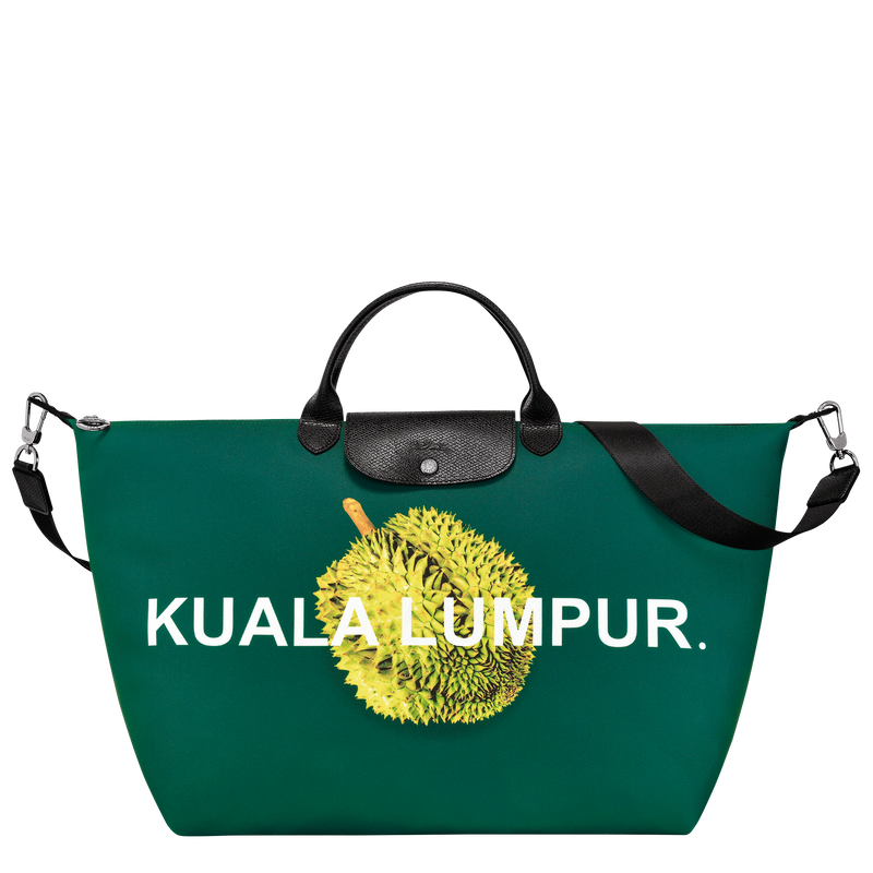L Travel bag , Green - Canvas  - View 1 of  1