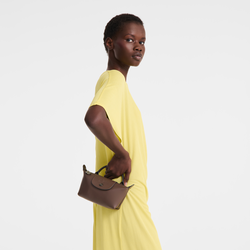 Le Pliage Xtra XS Pouch , Mocha - Leather