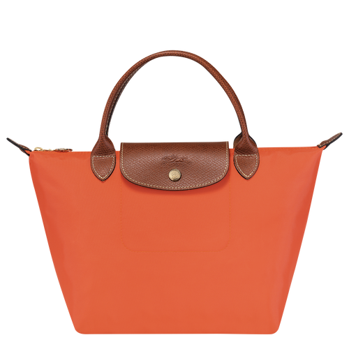 Le Pliage Original Tas met handgreep aan de bovenkant S , Oranje - Gerecycled canvas - Weergave 1 van  7