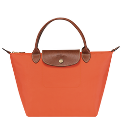 Le Pliage Original S Handbag , Orange - Recycled canvas