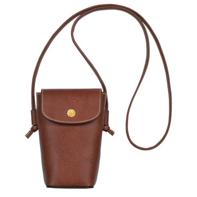 Handytasche &Eacute;pure , Leder - Braun
