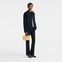 &Eacute;pure XS Tote bag , Hay - Leather