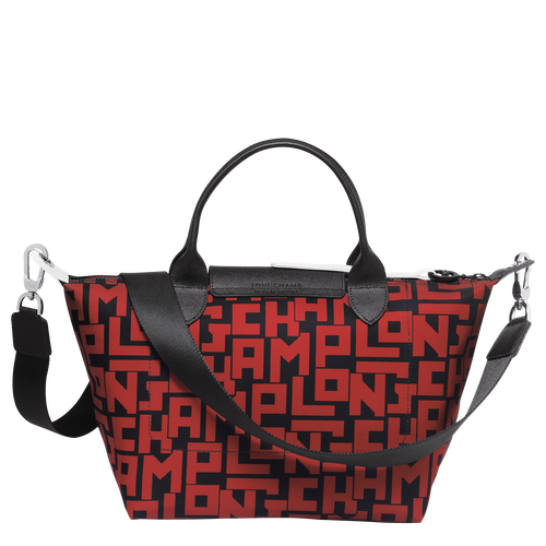 Sac porté main, Noir/Brique Vue 3 de Sac porté main, Noir/Brique, hi-res