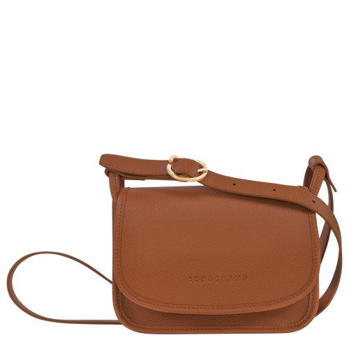 Le Foulonné 系列 斜揹袋 S, 淡紅褐色
