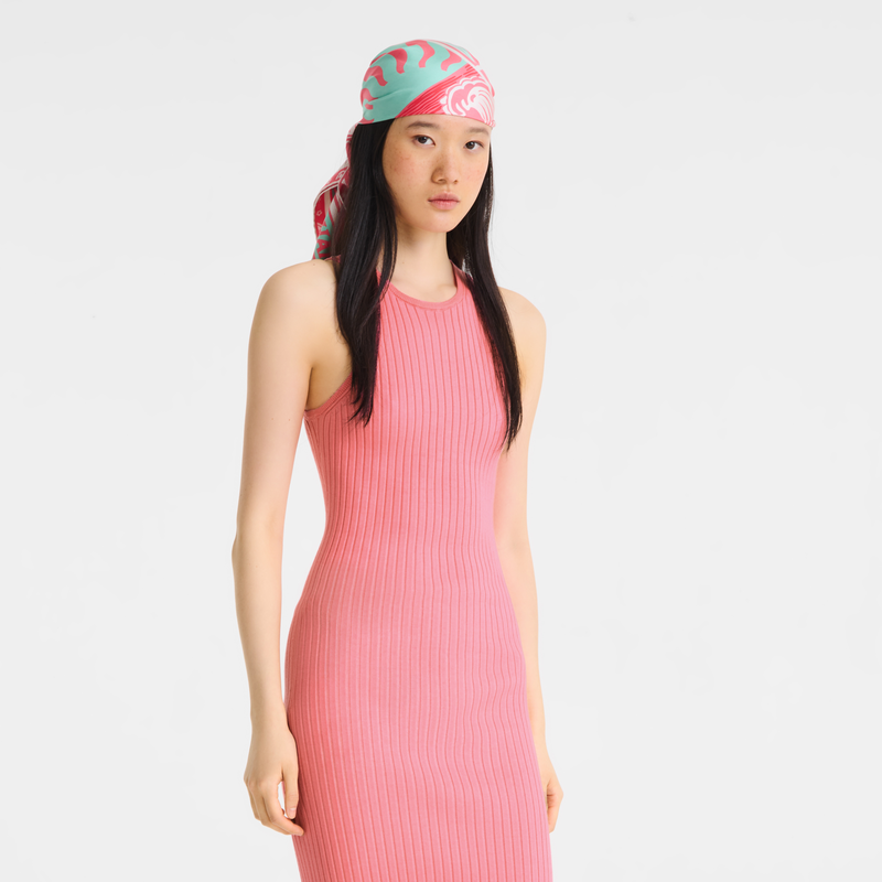 Catch The Parisian Wave Silk scarf 50 , Rainbow - Silk  - View 2 of 2