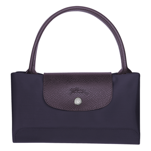 Le Pliage Green M Handbag , Bilberry - Recycled canvas - View 5 of 5