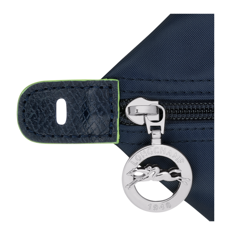 Le Pliage Green 旅行袋 M , 海軍藍 - 再生帆布  - 查看 4 5