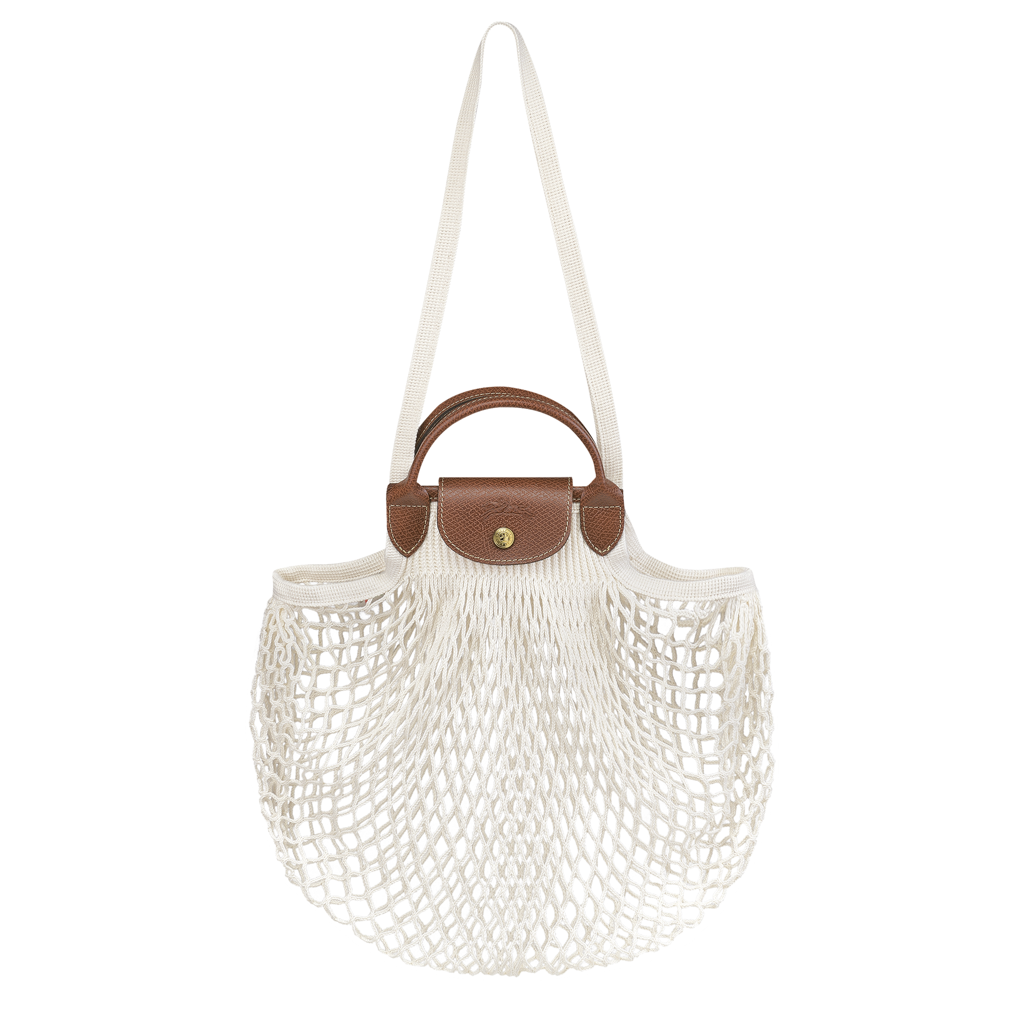 Mesh bag L, Ecru - View 1 of
4 - zoom in Le Pliage Filet Mesh bag L, Ecru