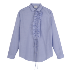 Shirt , Sky Blue - Chambray