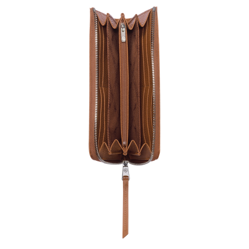 Portefeuille long zippé, Caramel - Vue 2 de 2 Portefeuille long zippé, Caramel, hi-res - Vue 2 de 2