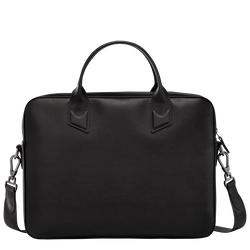 Longchamp sur Seine Briefcase S, Black