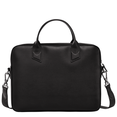 Longchamp sur Seine Briefcase S, Black