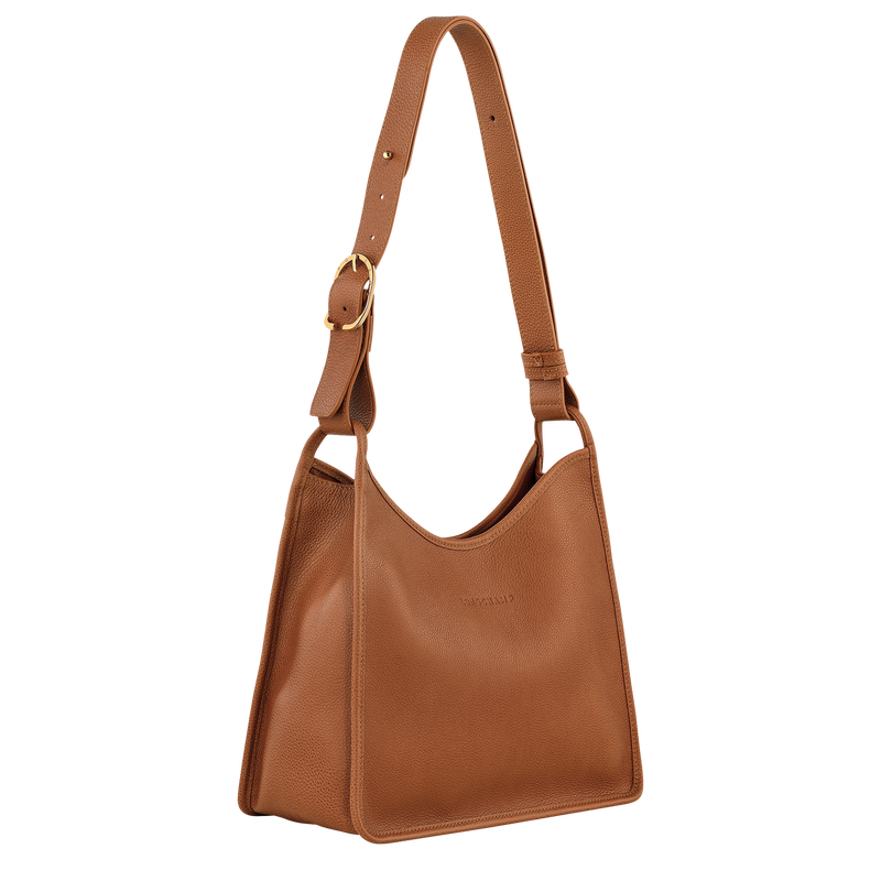 Le Foulonné M Hobo bag , Caramel - Leather  - View 3 of 5