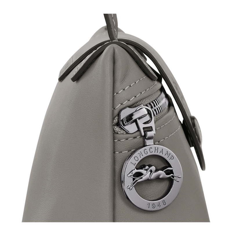 Sac bandoulière Le Pliage Xtra , Cuir - Tourterelle  - Vue 5 de 5