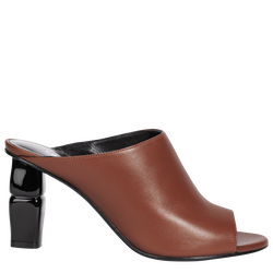 Pantoletten mit Absatz