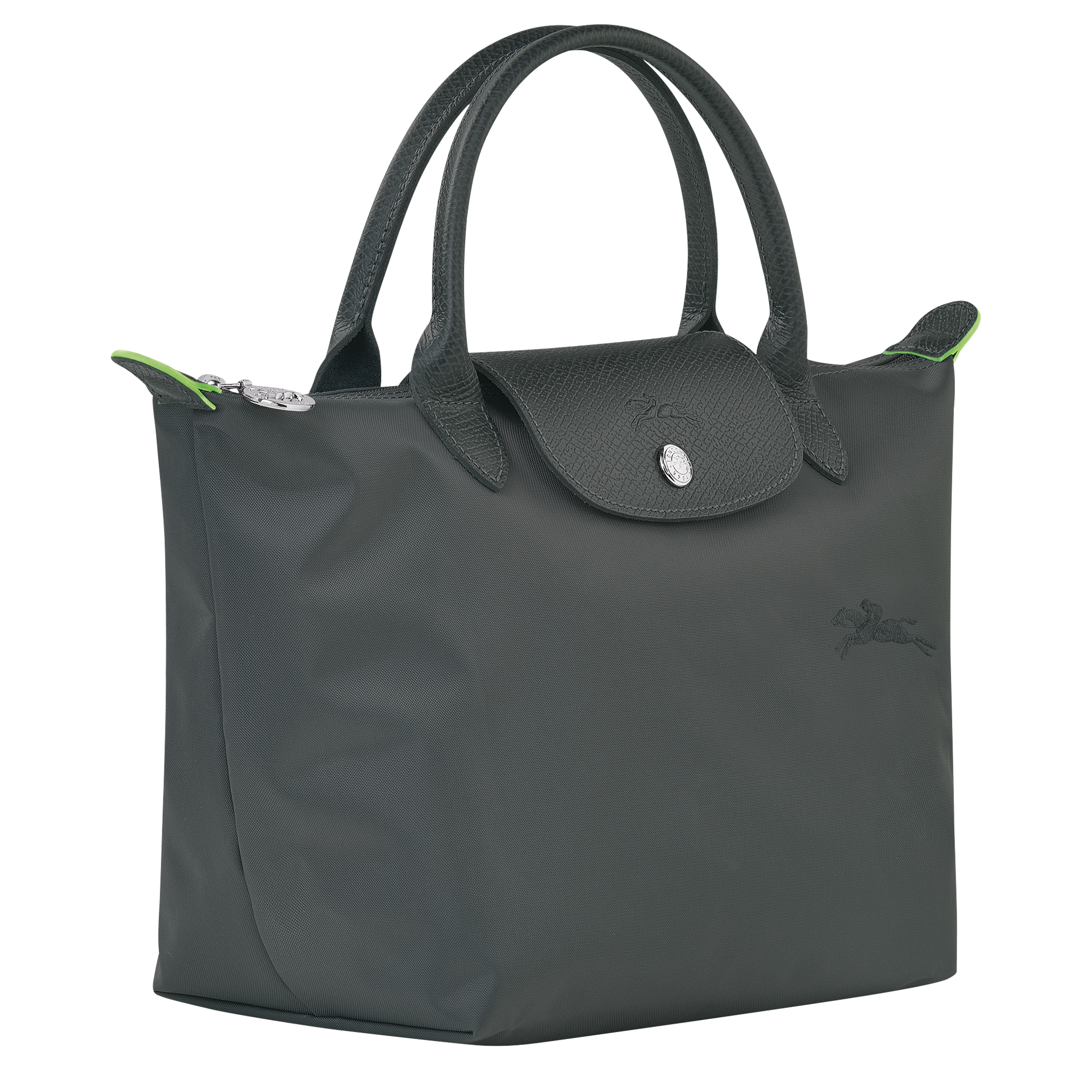 Handbag S, Graphite - View 3 of
6 - zoom in Le Pliage Green Handbag S, Graphite