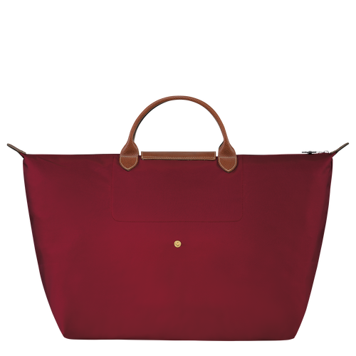 Travel Bag - LT - Red - Calf Leather