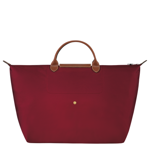 Le Pliage Original S Travel bag , Red - Recycled canvas - View 4 of 6