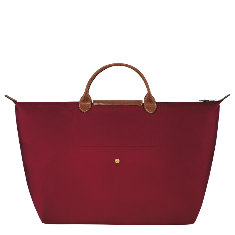 Le Pliage Original S Travel bag , Red - Recycled canvas  - View 4 of 6