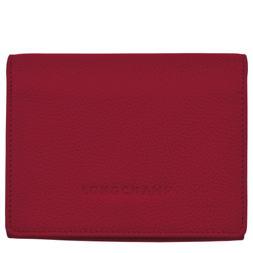 Le Foulonné Compact wallet, Red