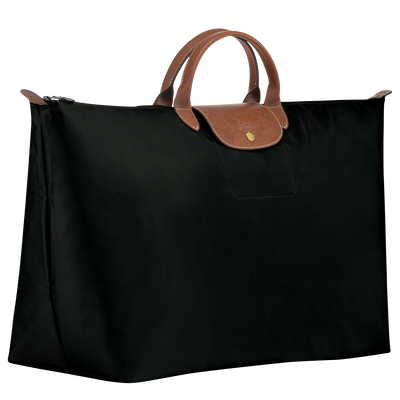 Le Pliage Original M Travel bag Black Recycled canvas Longchamp US