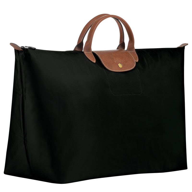 Le Pliage Original M Travel bag , Black - Recycled canvas  - View 3 of 6