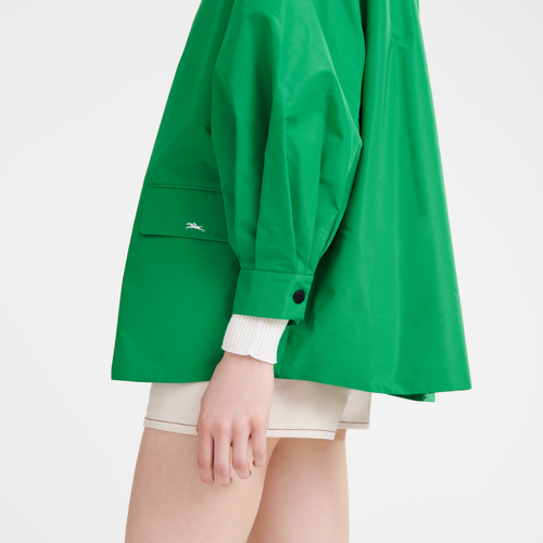Veste kimono Taffetas technique Vert Longchamp FR
