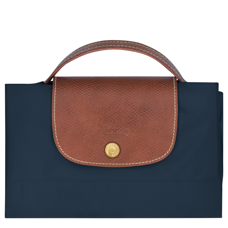 Le Pliage Original S Briefcase , Navy - Recycled canvas  - View 6 of 6