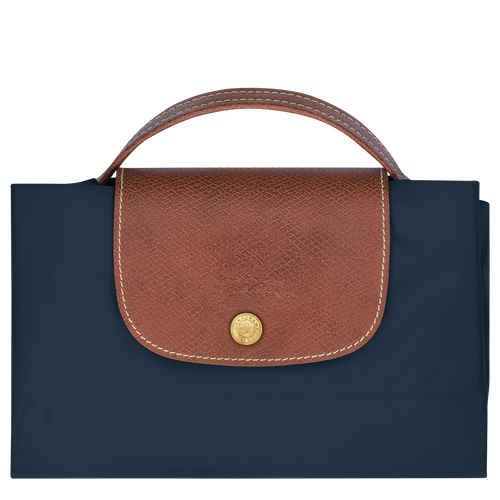 Le Pliage Original S Briefcase , Navy - Recycled canvas - View 5 of  5