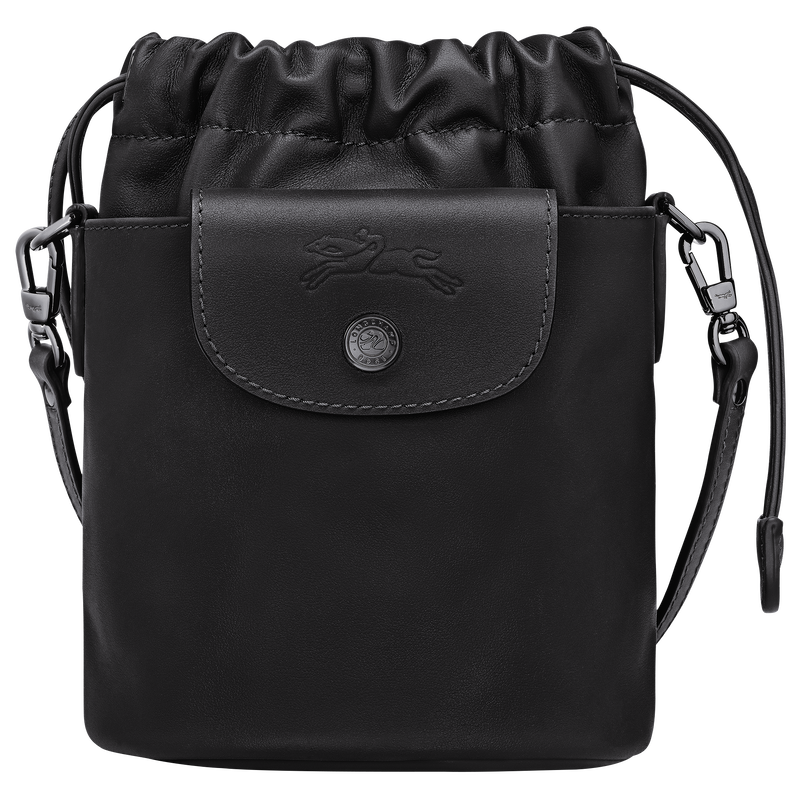 Sac seau XS Le Pliage Xtra , Cuir - Noir  - Vue 1 de 6