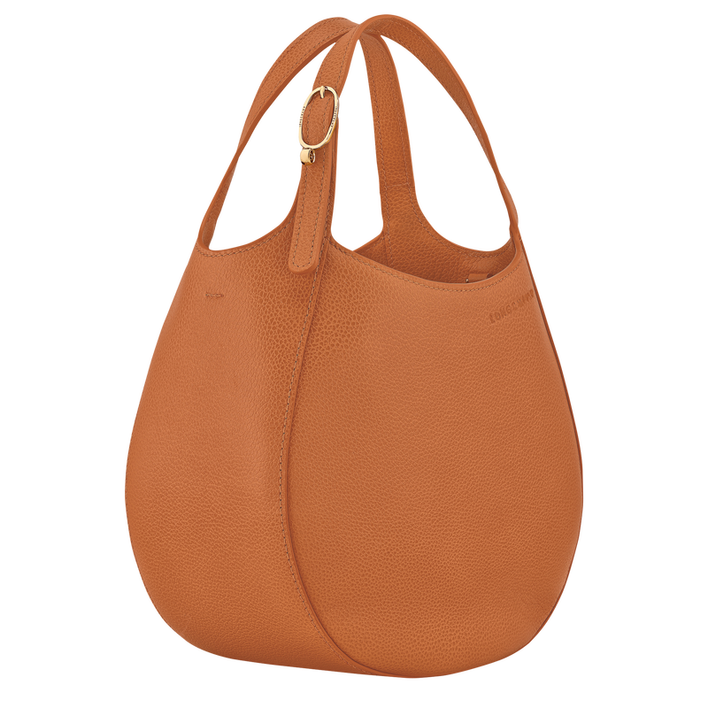 Le Foulonné S Handbag , Amber - Leather  - View 3 of  7