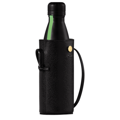 Épure Bottle holder Black - Leather (34186HYZ001)