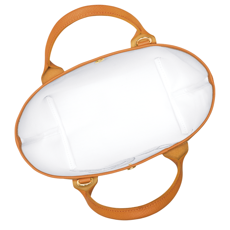 Le Panier Pliage S Basket bag Apricot Canvas Longchamp US