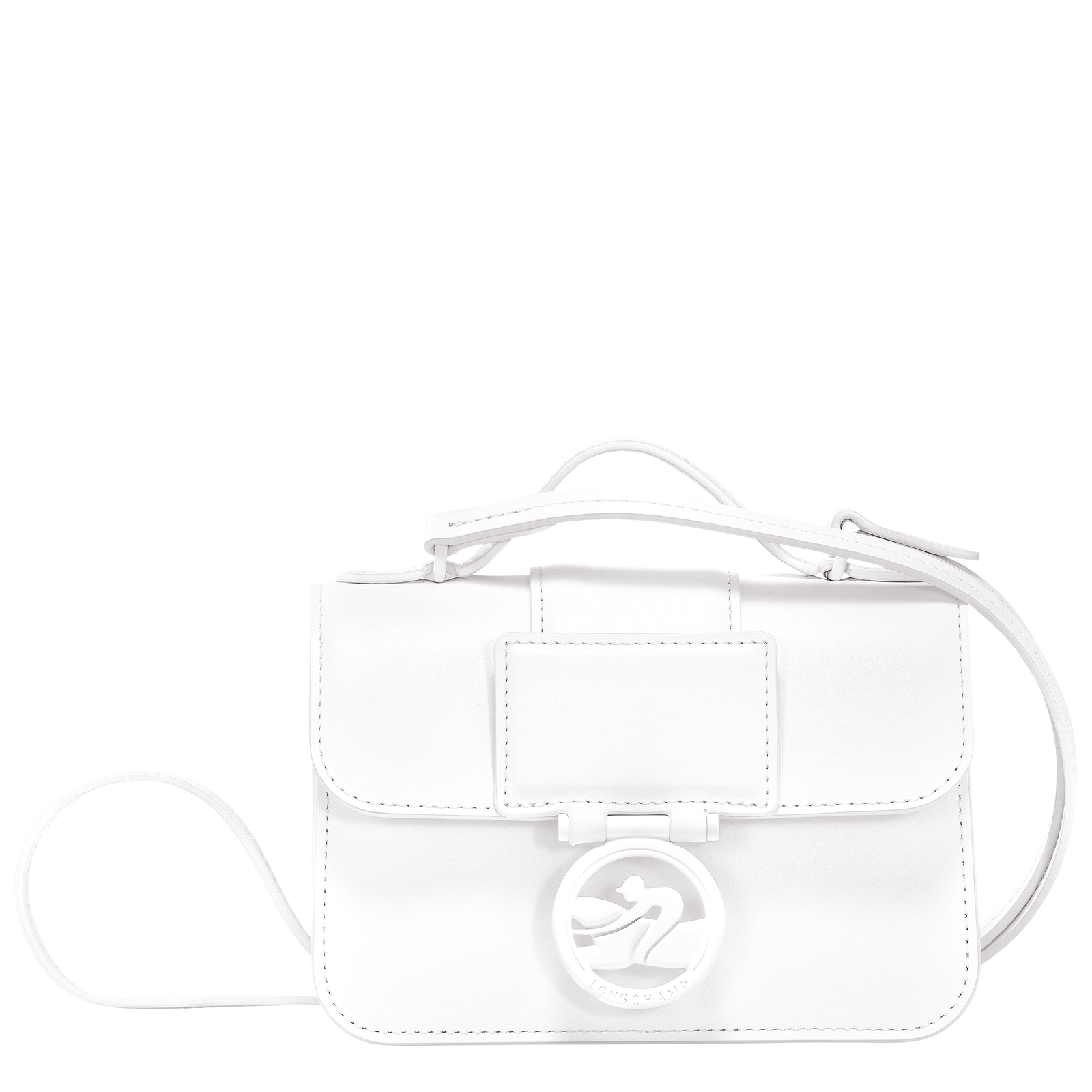 Mini white crossbody bag top