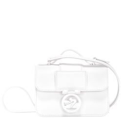 Borsa a tracolla XS Box-Trot , Pelle - Bianco