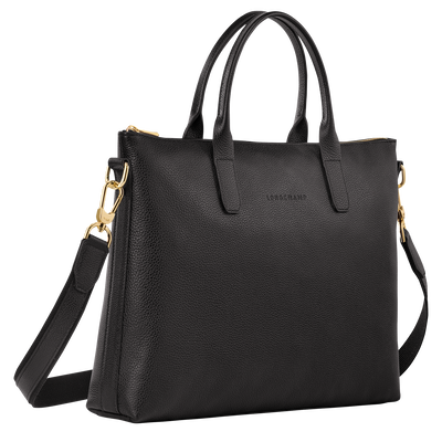 Le Foulonn&eacute; Briefcase S, Black