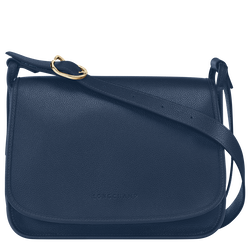 Besace M Le Foulonné , Cuir - Navy