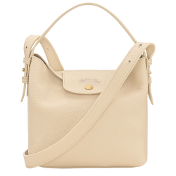 Le Cadence S Bucket bag , Vanilla - Leather