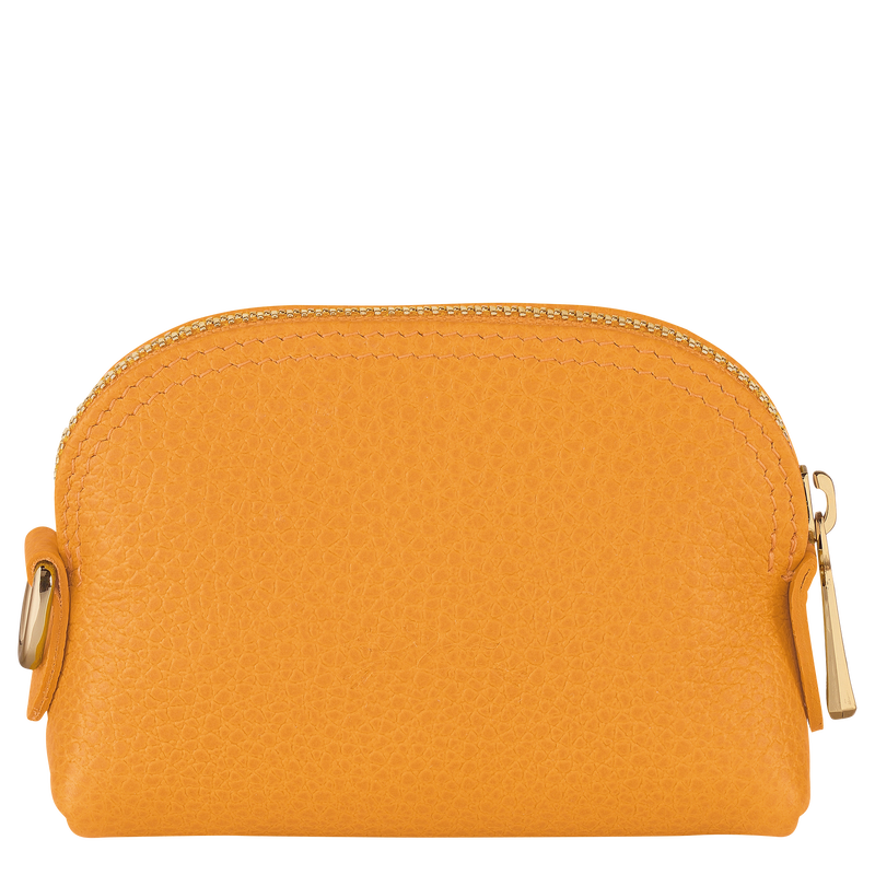 Le Foulonné Coin purse , Apricot - Leather  - View 2 of  3