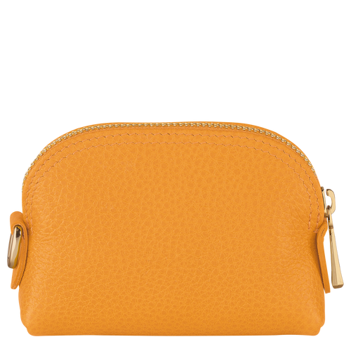 Le Foulonné Coin purse , Apricot - Leather - View 2 of  3